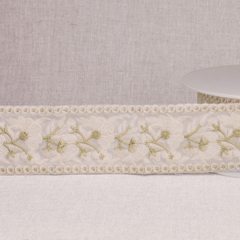 LAVANDE embroidered braid