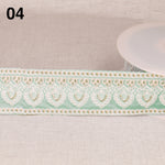 HYACINTH embroidered braid - 10 colours available