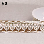 HYACINTH embroidered braid - 10 colours available