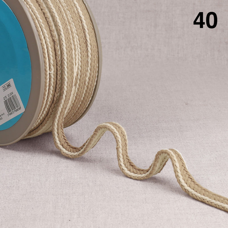 RICHMOND braided cord - 8 colours available