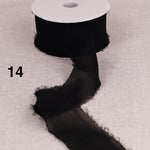 WATERFALL chiffon ribbon - 15 colours available