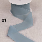 WATERFALL chiffon ribbon - 15 colours available