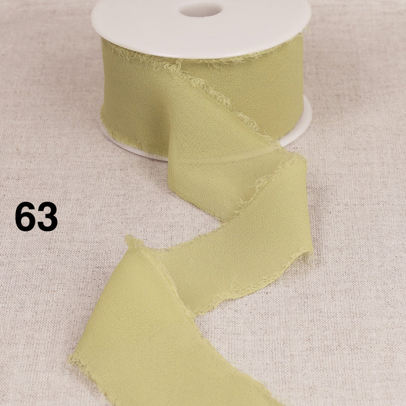 WATERFALL chiffon ribbon - 15 colours available