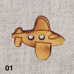 TARRAGON button - 3 colours available