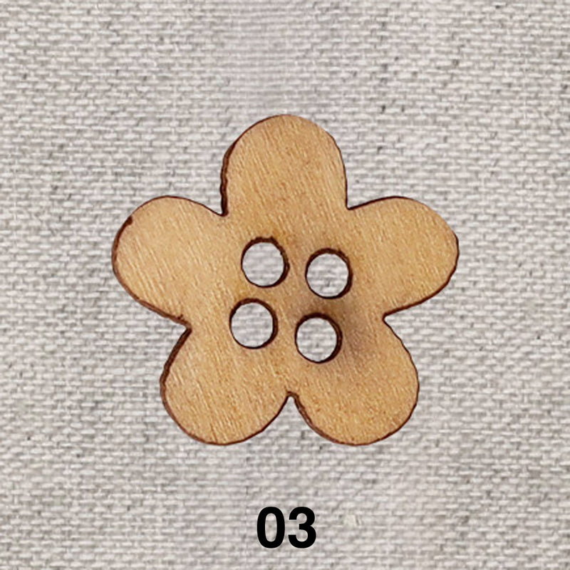 BASIL button - 7 colours available