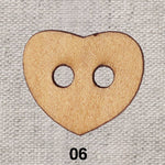 BASIL button - 7 colours available