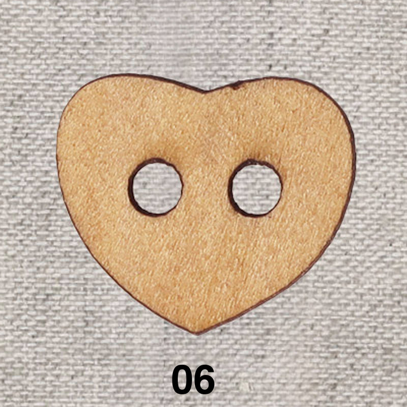 BASIL button - 7 colours available