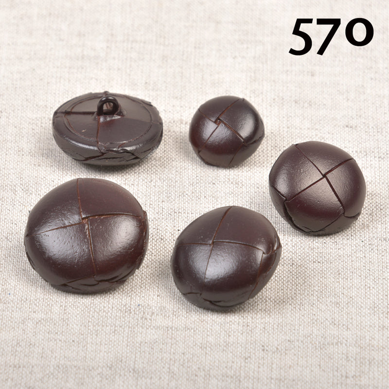 ROSEWOOD button - 5 colours available