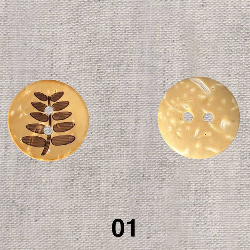 CHERVIL button - 3 colours available