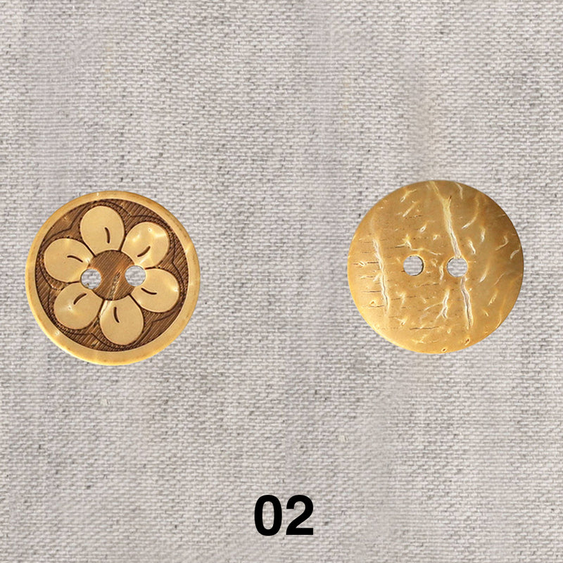 CHERVIL button - 3 colours available