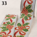 POINSETTIA ribbon - 3 colours available