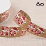 HO HO HO ribbon - 4 colours available