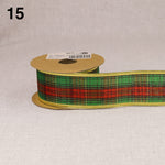 GALLOWAY wired ribbon - 2 colours available