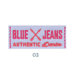 Appliqué BLUE JEANS AUTHENTIC DENIM - 3 couleurs disponibles