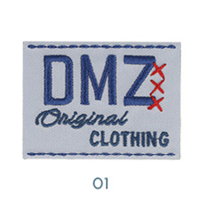 DMZ ORIGINAL CLOTHING applique - 3 colours available