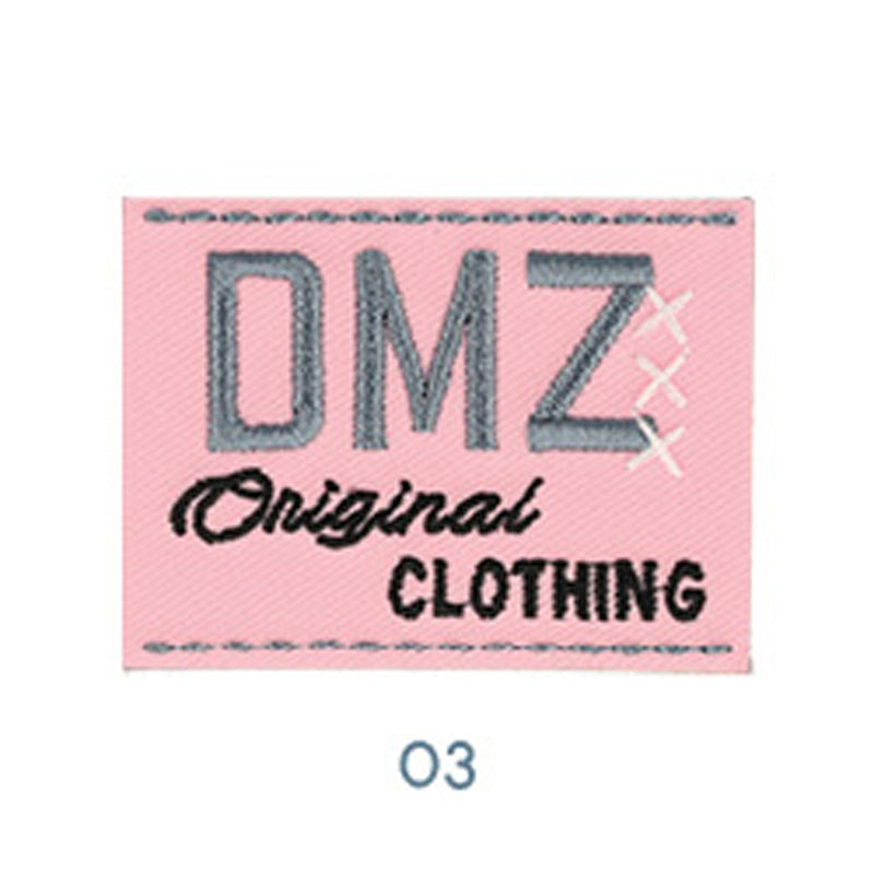 DMZ ORIGINAL CLOTHING applique - 3 colours available