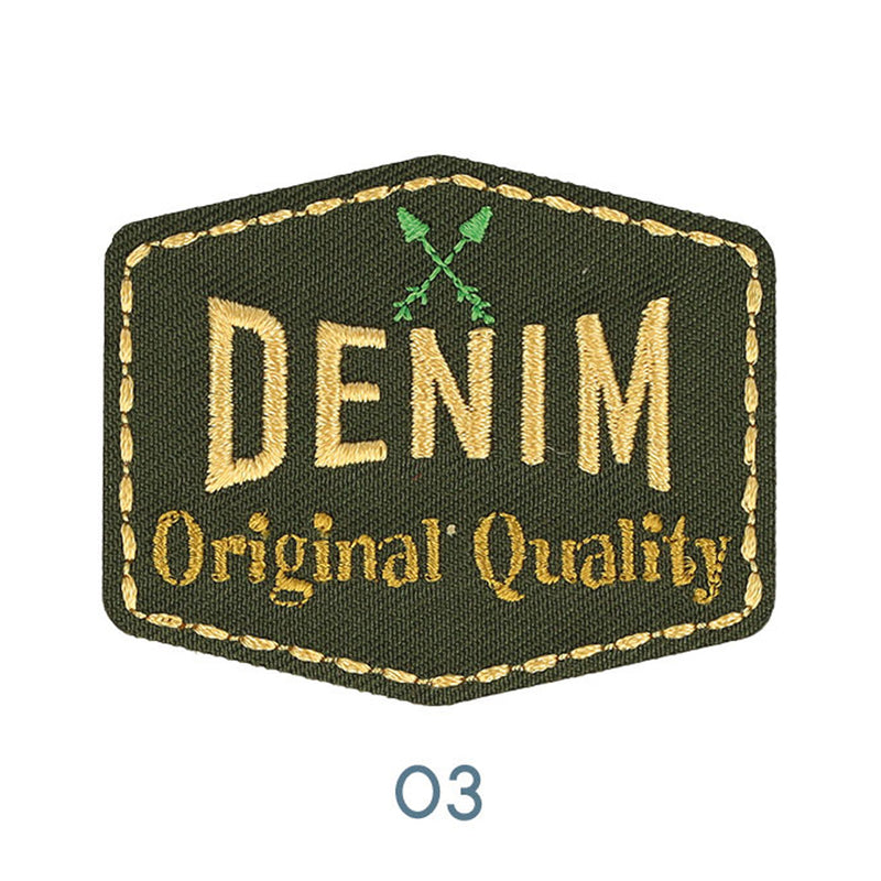 Appliqué DENIM ORIGINAL QUALITY - 3 couleurs disponibles