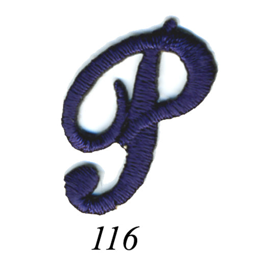 Navy ENGLISH LETTER applique - 25 colours available