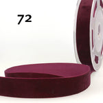 CINCINNATI velvet ribbon - 43 colours available
