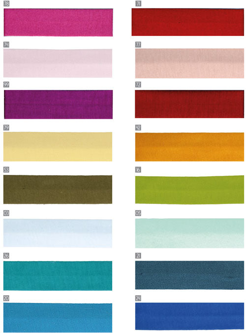JERSEY bias - 31 colors available