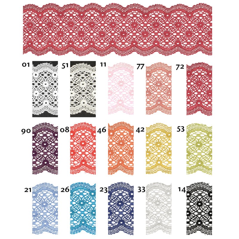 ISADORA lace - 15 colors available