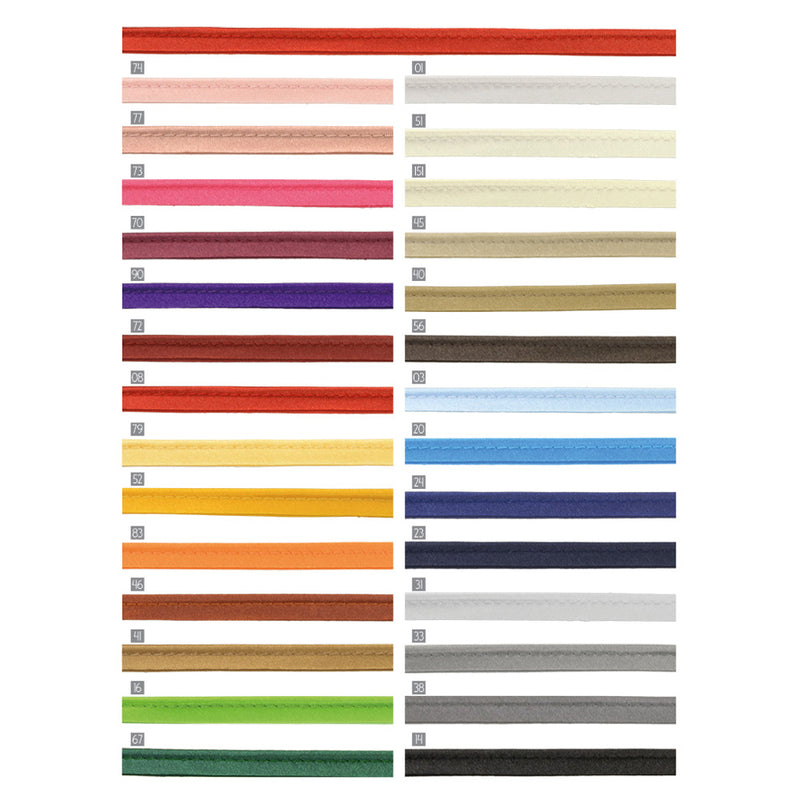 PESARO piping - 28 colors available